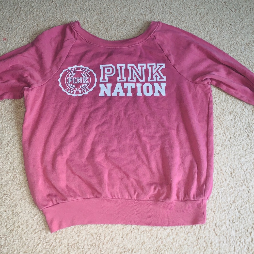 Pink Nation Crew Neck